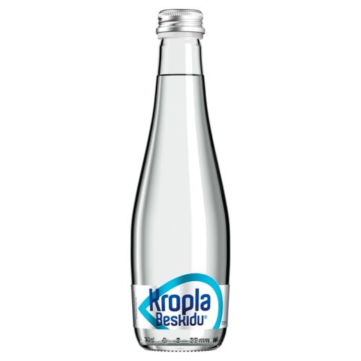 KROPLA BESKIDU Woda mineralna niegazowana (szkło)