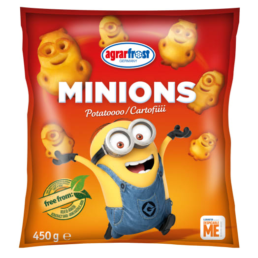 AGRAR FROST Ciasto ziemniaczane w kształcie minionków