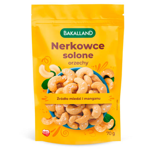 BAKALLAND Nerkowce lekko solone prażone