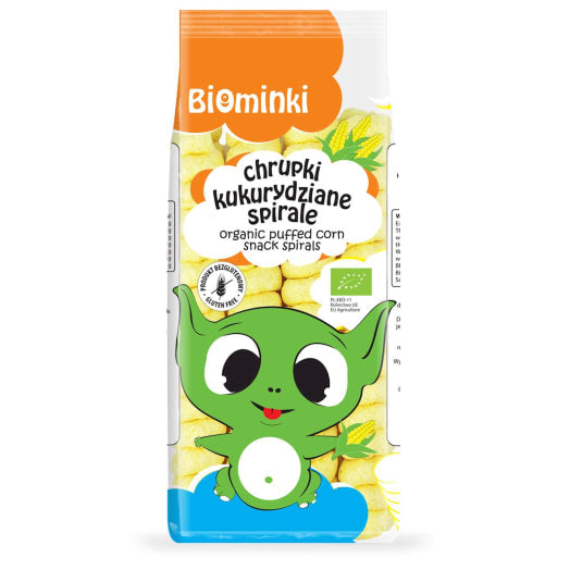 BIOMINKI Chrupki kukurydziane bezglutenowe BIO