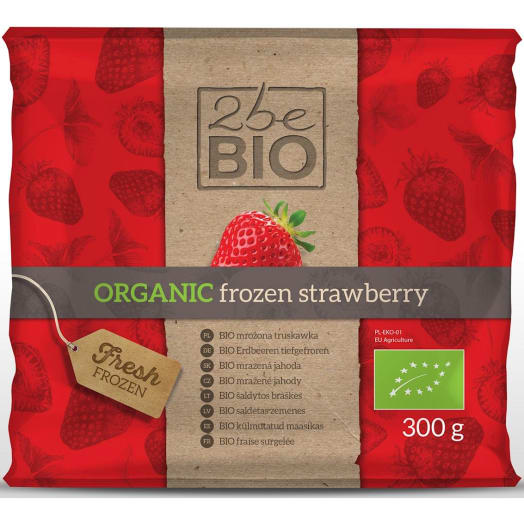2BE BIO Truskawka mrożona BIO