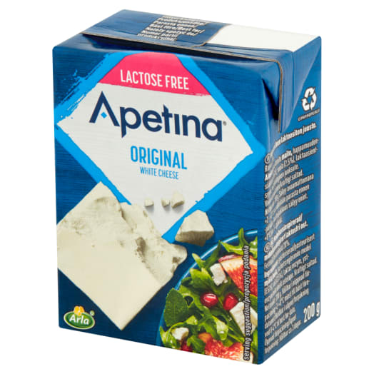 APETINA Ser biały do sałatek bez laktozy