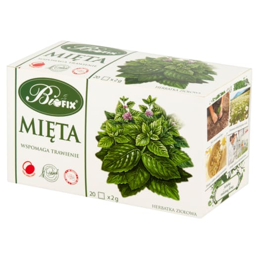 BIFIX Herbatka ziołowa Mięta 20 torebek ex.