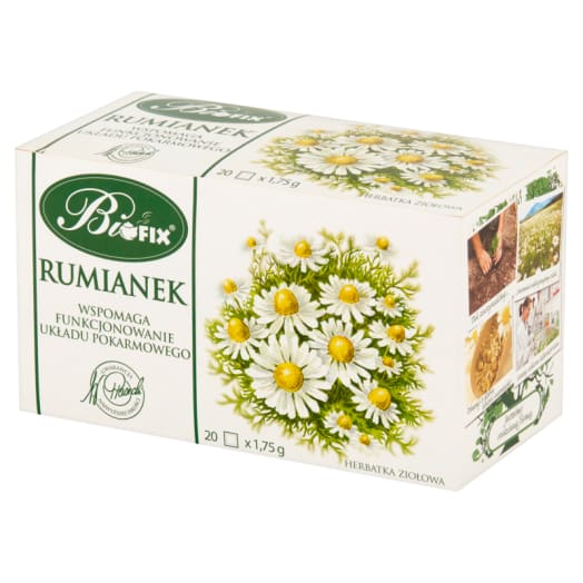 BIFIX Herbatka ziołowa Rumianek 20 torebek ex.
