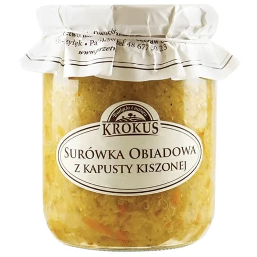 KROKUS Surówka obiadowa z kapusty kiszonej