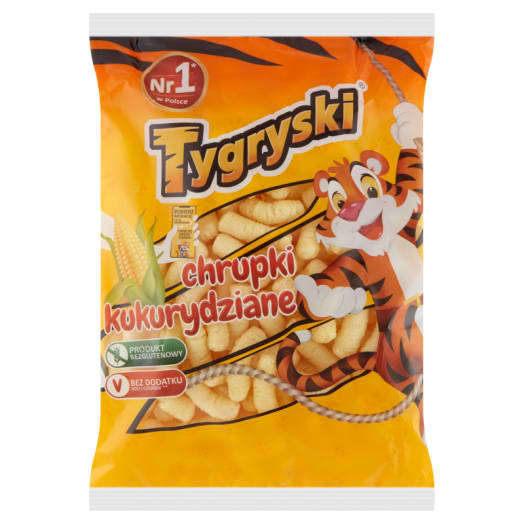 TYGRYSKI Chrupki kukurydziane