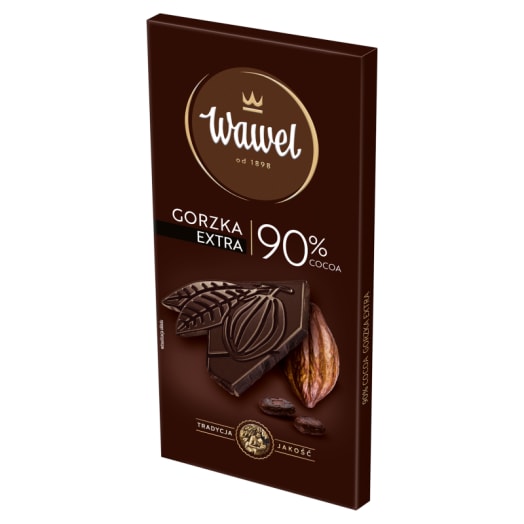 WAWEL Czekolada gorzka extra 90% kakao