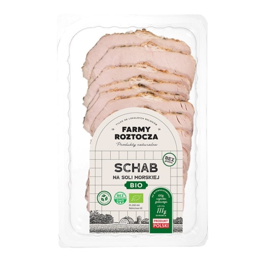 FARMY ROZTOCZA Schab na soli morskiej w plastrach bio