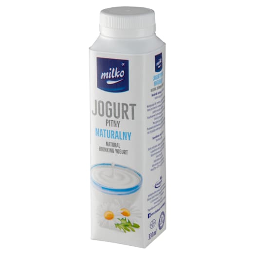 MILKO Jogurt pitny naturalny