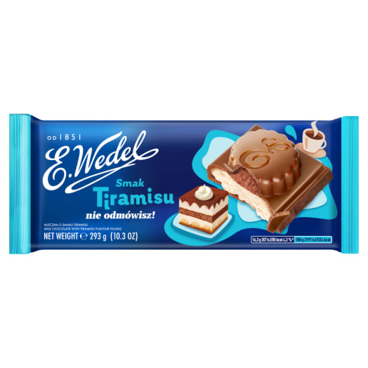 WEDEL Czekolada mleczna o smaku tiramisu